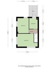 Plattegrond Jacob van Heemskerkstraat 20 ENSCHEDE