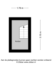 Plattegrond Jacob van Heemskerkstraat 20 ENSCHEDE