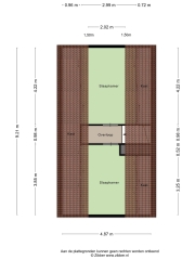 Plattegrond Lichtenberg 21 ALMELO