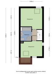 Plattegrond Nijstad 16 BORNE