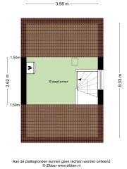 Plattegrond Nijstad 16 BORNE