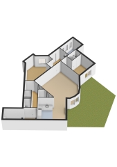 Plattegrond Sint Geertruidenhof 48 DEVENTER