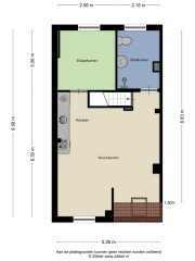 Plattegrond Steijnstraat 57 HENGELO