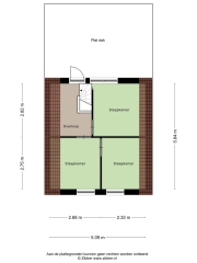 Plattegrond Buorren 58 TZUMMARUM