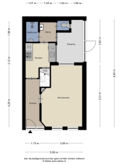 Plattegrond Buorren 58 TZUMMARUM