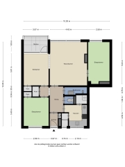 Plattegrond Verzetsstrijderslaan 132 GRONINGEN