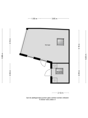 Plattegrond Kievitstraat 17 GOOR