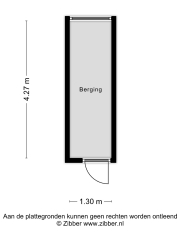 Plattegrond Grote Beerstraat 368 GRONINGEN