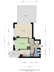 Plattegrond Zaagmuldersweg 584 GRONINGEN