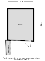 Plattegrond Tuindorpstraat 10 HENGELO