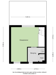 Plattegrond Antillenstraat 72 GRONINGEN