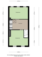 Plattegrond Ootmarsumsestraat 140 ALMELO