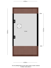 Plattegrond Ootmarsumsestraat 140 ALMELO