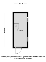 Plattegrond Hertogenlaan 346 OOSTERHOUT