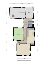 Plattegrond Pastorijstrjitte 13 WIERUM