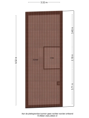 Plattegrond Esstraat 70 ENSCHEDE