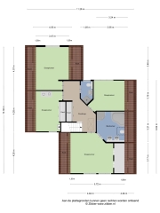 Plattegrond Hannie Schaftlaan 3 HUIZEN