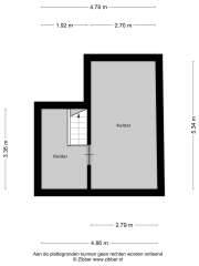 Plattegrond Johannaweg 1 HENGELO