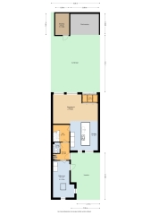 Plattegrond Hiddemaheerd 96 a GRONINGEN