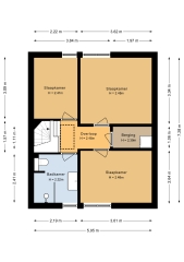 Plattegrond Laagveld 42 HAREN GN