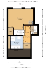 Plattegrond Hyacinthstraat 143 GRONINGEN