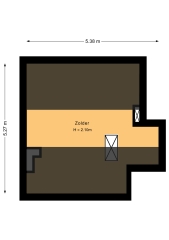 Plattegrond Hyacinthstraat 143 GRONINGEN