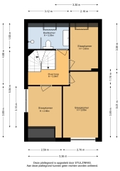 Plattegrond Floralialaan 16 PEIZE