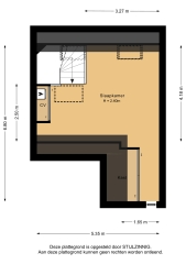 Plattegrond Floralialaan 16 PEIZE