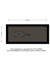 Plattegrond Floralialaan 16 PEIZE