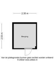 Plattegrond Brecklenkamp 18 ALMELO