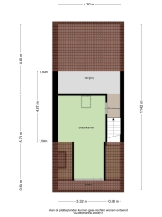 Plattegrond Brecklenkamp 18 ALMELO